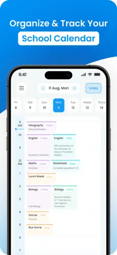 My Study Life schedule screenshot