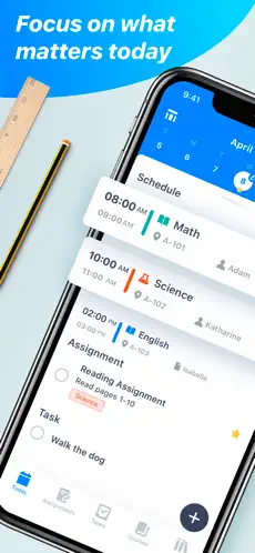 Pocket Schedule Planner classes screenshot